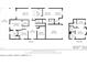Detailed floor plan of a two-story home showing layout of rooms and dimensions at 34429 Alameda Dr, Sorrento, FL 32776
