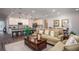 Open-concept living space with kitchen, dining, and living areas, perfect for entertaining at 421 W Ariel Rd, Edgewater, FL 32141