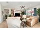 Spacious living room with a large built-in entertainment center at 569 Vista Sol Dr, Davenport, FL 33837