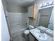 Bathroom featuring a shower-tub combo and a vanity with integrated sink at 629 Dory Ln # 202, Altamonte Springs, FL 32714