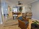 Community lounge with comfortable seating, ceiling fans, and stylish decor creating a welcoming atmosphere at 940 Douglas Ave # 132, Altamonte Springs, FL 32714