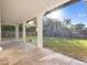 Charming back porch leading out to a large, open backyard at 1690 Oneco Ave, Winter Park, FL 32789