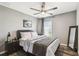 Cozy bedroom with dark wood accents and ample natural light at 1821 Christina Lee Ln, St Cloud, FL 34769