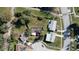 Overhead view of the property, displaying the house's placement within the neighborhood at 2413 Spingarn Ct, Orlando, FL 32811