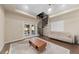 Inviting living room with spiral staircase, modern furniture, and abundant natural light at 3037 Seigneury Dr, Windermere, FL 34786