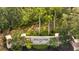 Sign marking the Avalon Park community entrance with lush landscaping and palm trees at 4019 Alcott Cir, Orlando, FL 32828