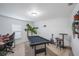 Spacious game room featuring a black pool table, guitar, and high-top table with seating at 1230 Woodlark Dr, Haines City, FL 33844