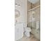 Beautiful bathroom featuring a large glass shower and modern vanity at 15240 Sw 43Rd Ct, Ocala, FL 34473