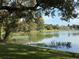 Scenic lake view with lush greenery, tranquil water, and peaceful wildlife along the shoreline at 2913 Carmia Dr, Orlando, FL 32806
