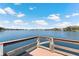 Serene lake view from a wooden dock, showcasing the community's waterfront access at 2913 Carmia Dr, Orlando, FL 32806