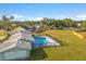 Spacious backyard with a refreshing pool area, great for outdoor entertaining and Gathering enjoyment at 3304 Kelsey Ln, St Cloud, FL 34772