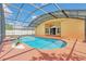 Features a screened-in pool with open access to the home at 477 Bohannon Blvd, Orlando, FL 32824