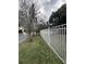 Fenced yard providing privacy and security at 48 E Par St, Orlando, FL 32804