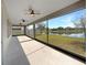 Outdoor Lanai featuring ceiling fans and screened windows, great for entertaining at 5323 Rochester Pl, St Cloud, FL 34771