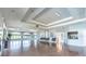 Spacious clubhouse with hardwood floors, community kitchen, and abundant natural light at 1024 Harbor Hill St, Winter Garden, FL 34787