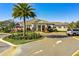 Exterior shot of community center with attractive landscaping and easy access parking at 1598 Barberry Dr, Kissimmee, FL 34744