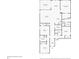 Detailed floorplan showcasing the layout of the home, including bedrooms, bathrooms, kitchen, and living areas at 1598 Barberry Dr, Kissimmee, FL 34744