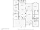 The floor plan highlights the layout of the home, including the living areas and bedrooms at 2501 Hinsdale Dr, Kissimmee, FL 34741