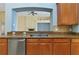 Modern kitchen with granite countertops at 3978 Old Dunn Rd, Apopka, FL 32712