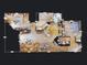 Detailed floorplan showcases the layout of the home with the primary bedroom, kitchen, and living spaces at 5300 S Atlantic Ave # 6-206, New Smyrna Beach, FL 32169