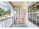 Relax on this balcony with sliding glass doors and pretty views at 1043 S Hiawassee Rd # 3125, Orlando, FL 32835