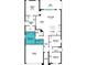 Detailed floor plan showcases the home's layout, including bedrooms, bathrooms, and living spaces at 12962 Promise Pl, Orlando, FL 32832