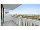 Enjoy panoramic views of the city skyline and tranquil lake from this spacious balcony at 400 E Colonial Dr # 1607, Orlando, FL 32803