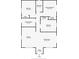 Detailed floor plan layout showing room dimensions and overall property design at 516 8Th St, Orlando, FL 32820