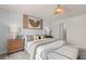 A bright main bedroom with decor and furnishings at 7054 Rosy Sky Ave, Orlando, FL 32829