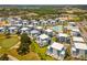 Aerial view of vacation home community with pools, green spaces, and a golf course at 7770 Sandy Ridge Dr # 110, Reunion, FL 34747