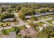 Aerial view of residential neighborhood with mature trees and proximity to the city at 1407 Dunsany Ave, Orlando, FL 32806