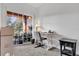 Bright office space with a window view, simple desk, and carpeted floors at 142 Villa Di Este Ter # 204, Lake Mary, FL 32746