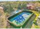Aerial shot of the Tennis Court at 142 Villa Di Este Ter # 204, Lake Mary, FL 32746