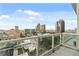 Enjoy stunning city views from this spacious balcony in a high-rise building at 150 E Robinson St # 1214, Orlando, FL 32801