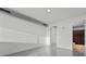Neutral bedroom with a large window and an ensuite bathroom at 150 E Robinson St # 1214, Orlando, FL 32801