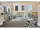 Bright gym with mirrors and equipment at 167 Villa Di Este Ter Ter # 213, Lake Mary, FL 32746