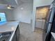 Washer and dryer in laundry closet off the kitchen and living space at 1932 Lake Atriums Cir # 85, Orlando, FL 32839