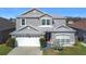 Charming two-story home with well-maintained landscaping and a two car garage at 2263 Mallard Creek Cir, Kissimmee, FL 34743