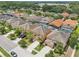 Community aerial features lush landscaping, well-maintained homes, and ample parking, perfect for suburban living at 2551 Dharma Cir, Kissimmee, FL 34746