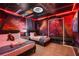 Decorated themed bedroom with vibrant wall graphics, twin beds, and decorative accents at 4157 Lana Ave, Davenport, FL 33897
