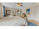 Sunlit bedroom featuring a large window and closet at 421 E Gore St, Orlando, FL 32806
