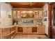 Functional butler's pantry with ample cabinet space, counter space, and convenient shelving at 9291 Point Cypress Dr, Orlando, FL 32836