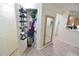 Near the entry, find a useful coat closet with a space-saving shoe rack at 974 Leeward Pl # 205, Altamonte Springs, FL 32714