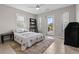 Bright bedroom with french doors at 12442 Sunshine Dr, Clermont, FL 34711