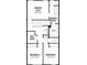 Upstairs floorplan featuring an owner's suite with bath, walk-in closet, and two additional bedrooms at 1319 Tarflower Dr, Winter Springs, FL 32708