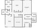 Second level floor plan featuring bedrooms, closets and baths at 1355 S Summerlin Ave, Orlando, FL 32806