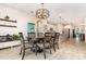 Inviting dining area adjacent to kitchen, perfect for Gathering meals and gatherings at 2032 Buckhanon Trl, Deland, FL 32720