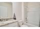 Clean bathroom features a granite countertop, a shower and tub at 2321 Tay Wes Dr, St Cloud, FL 34771