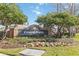 Cypress Pointe community sign with well-maintained landscaping and flowerbeds at 3262 Amaca Cir, Orlando, FL 32837