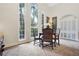 Dining area with large windows providing natural light and views of the outdoors at 400 W Par St, Orlando, FL 32804